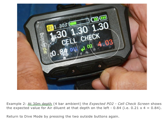 AP Vision handset cell check screen comparison display